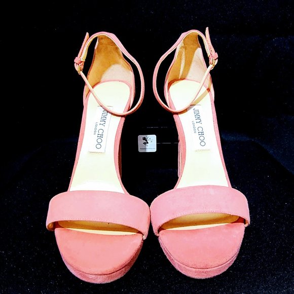 🆕Jimmy Choo Ballet Pink Platform Sandal size 39.5 - Picture 4 of 13